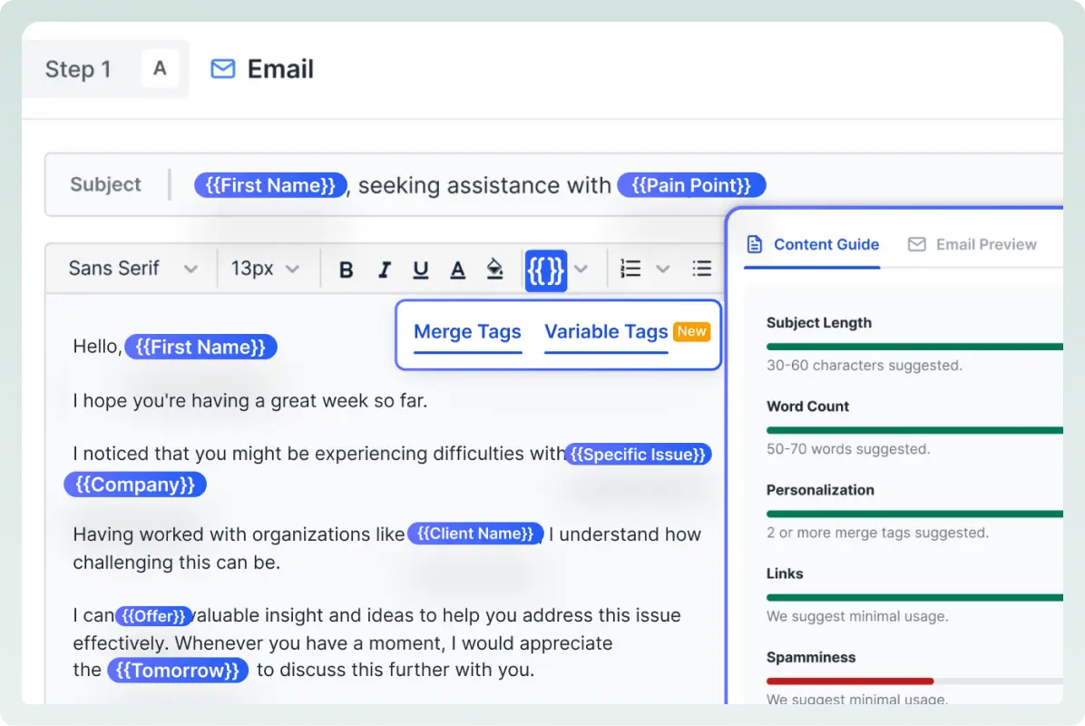 Follow-ups — Automate follow-ups to reach prospects at the right time