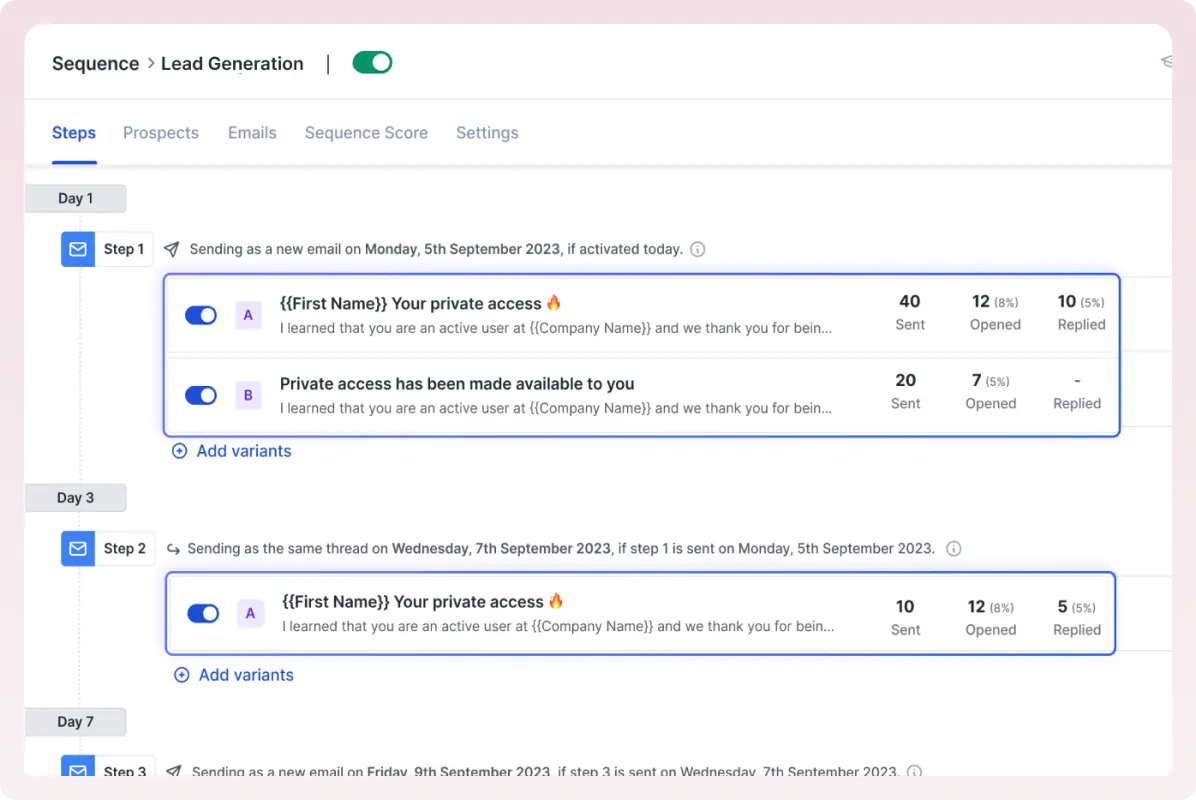 Personalization — Hyper-personalize emails at scale to boost replies