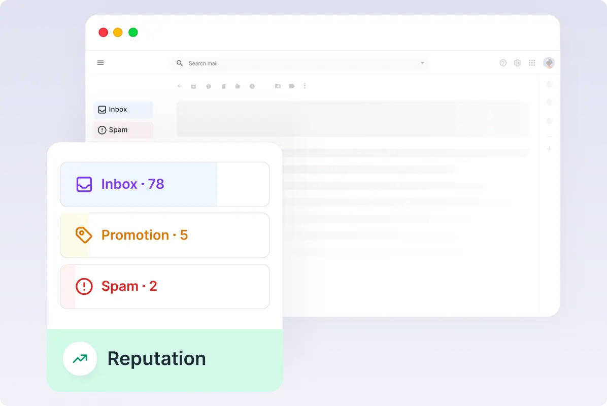 Spam Protection — Escape spam filters with a high reputation